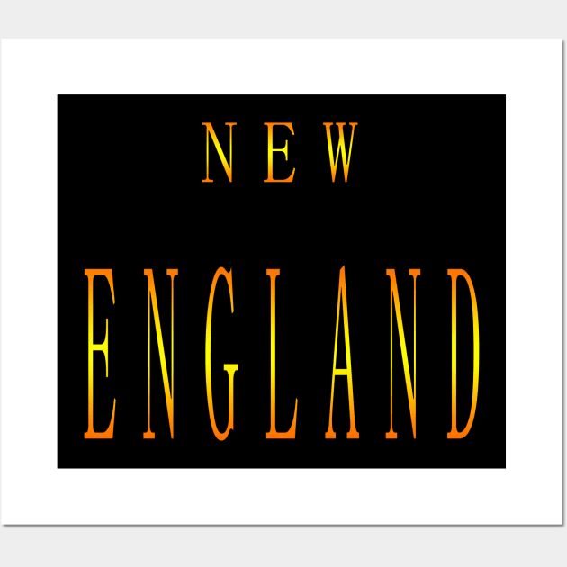 NEW ENGLAND  SOUVENIR Wall Art by nabilhaj